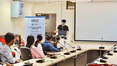 Graphic Design Seminar at Deen Dayal Upadhyay College
