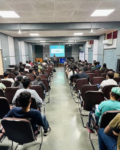 Digital Marketing Seminar at Venkateshwara College