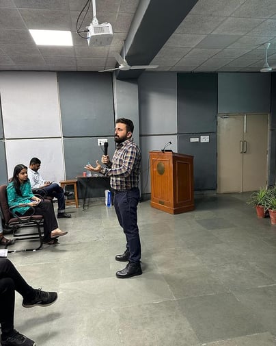 Digital Marketing Seminar at Venkateshwara College