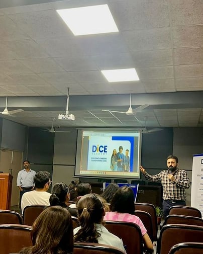 Digital Marketing Seminar at Venkateshwara College