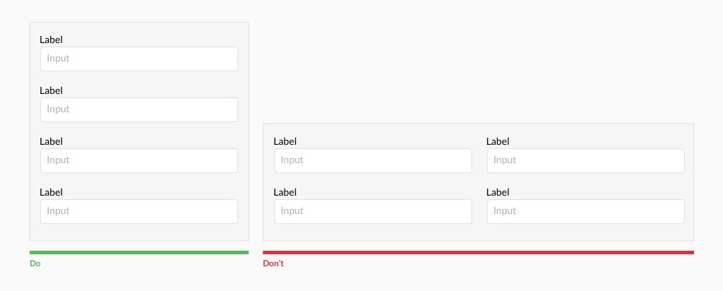 Keep Form in Single Column