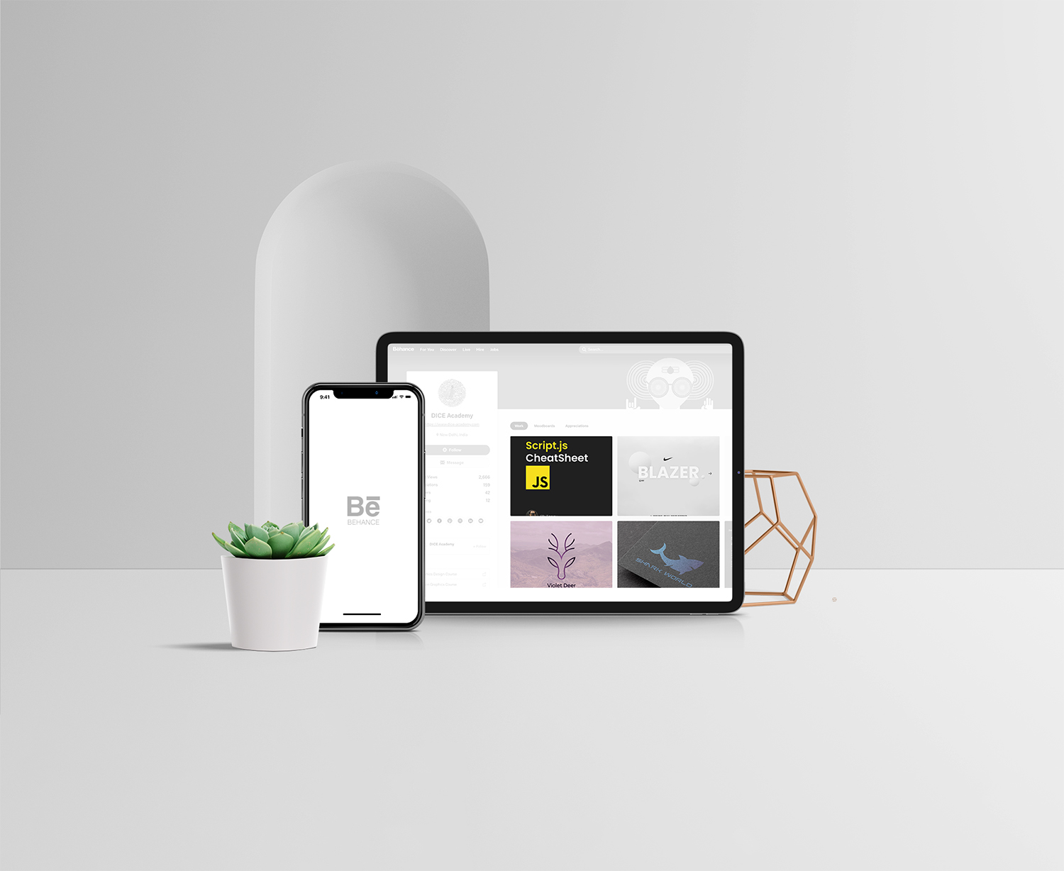 Dice Academy Student Projects on Behance